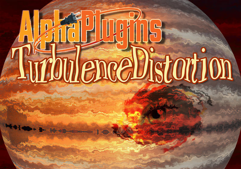 AlphaPlugins TurbulenceDistortion plug-in for Photoshop