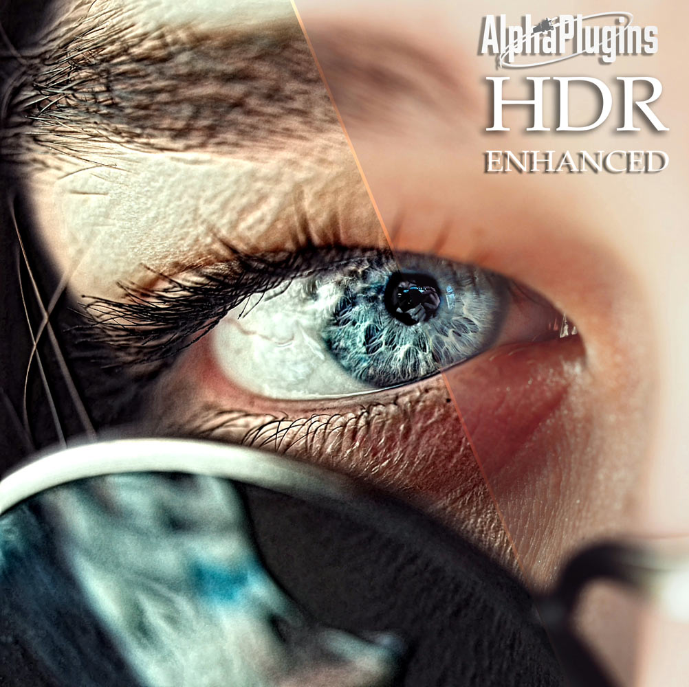 HDR Enhanced eye