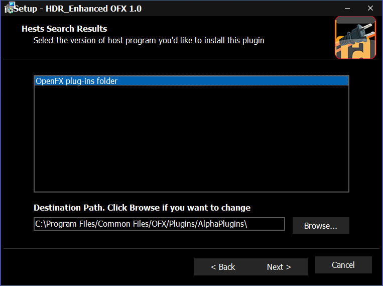 Install HDR Enhanced plug-in