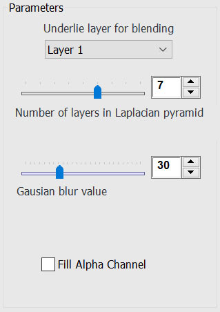 Plug-ins parameters