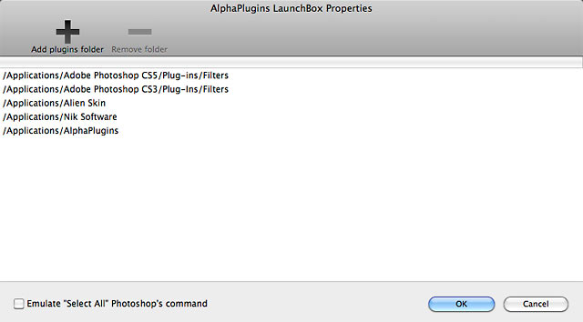 AlphaPlugins LaunchBox Properties